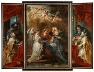 Das Triptychon des Heiligen Ildefonso